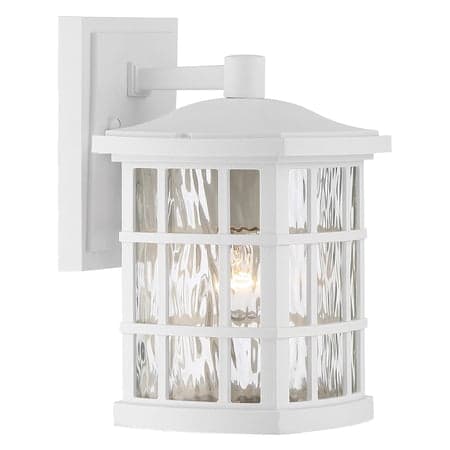 Quoizel Stonington 10 Inch Tall Outdoor Wall Light Stonington - SNN8406W - Craftsman-Mission - Thumbnail 5
