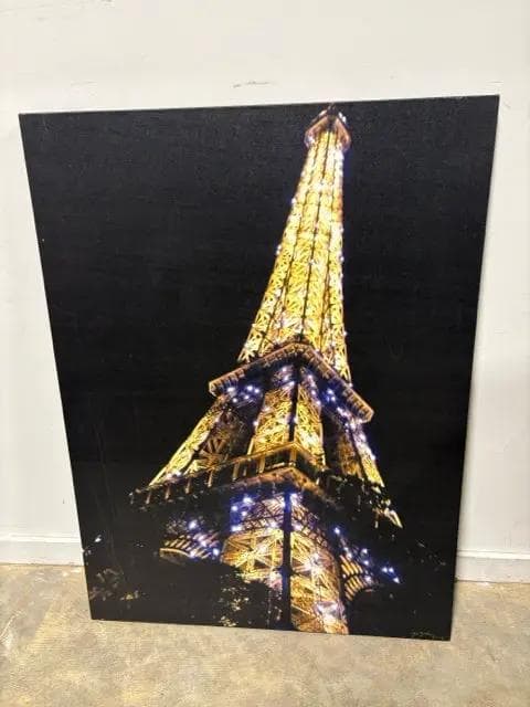 Eiffel Tower Canvas Artwork By Jo Zakas - Image 1