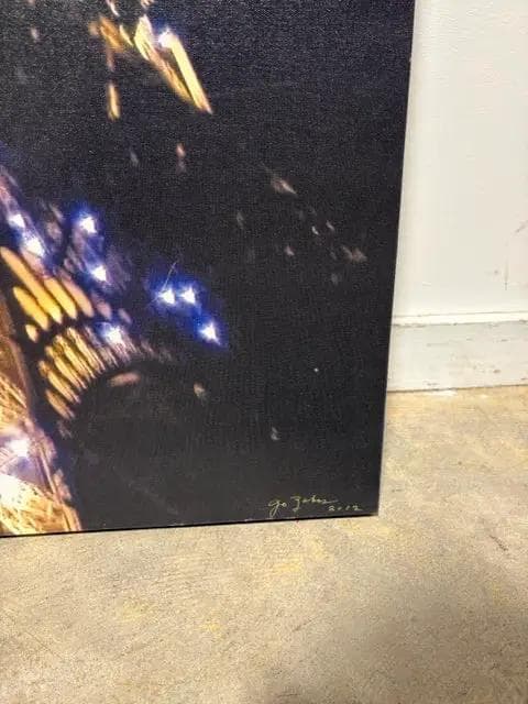 Eiffel Tower Canvas Artwork By Jo Zakas - Thumbnail 2