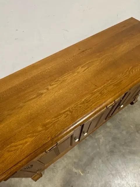 Keller Oak Buffet With 3 Drawers And 3 Doors - Thumbnail 4