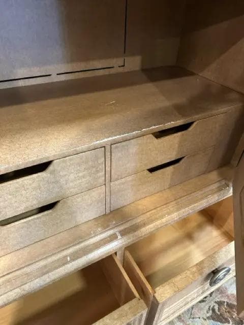 Marge Carson Entertainment Armoire With 2 Drawers And 2 Doors - Thumbnail 4