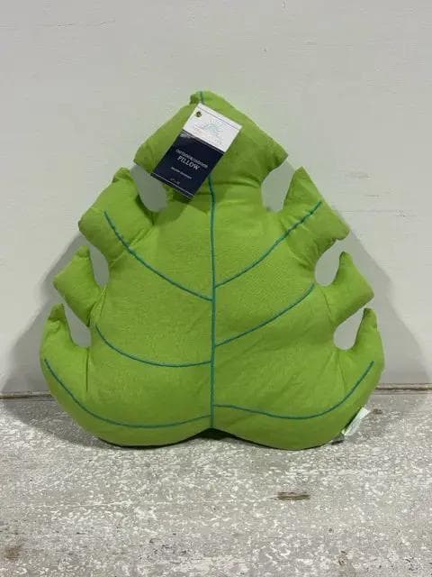 New Palm Leaf Shaped Outdoor Pillow - Image 1