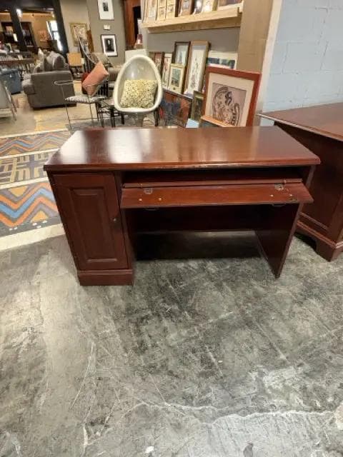 Hooker Cherry Computer Desk - Thumbnail 2