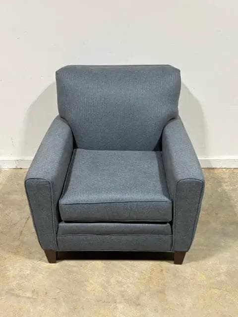 Smith Brothers Blue Living Room Chair - Image 1