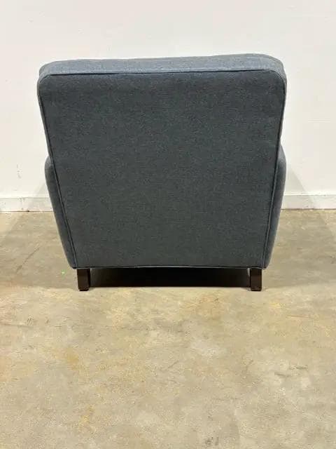 Smith Brothers Blue Living Room Chair - Thumbnail 4