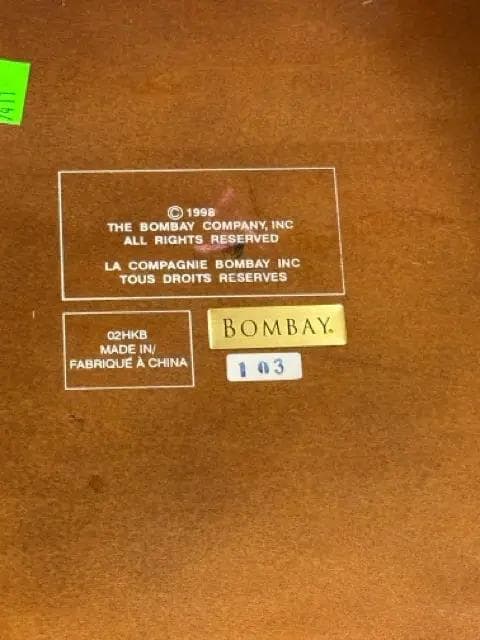 Bombay Company 3 Wooden Nesting Tables - Thumbnail 7