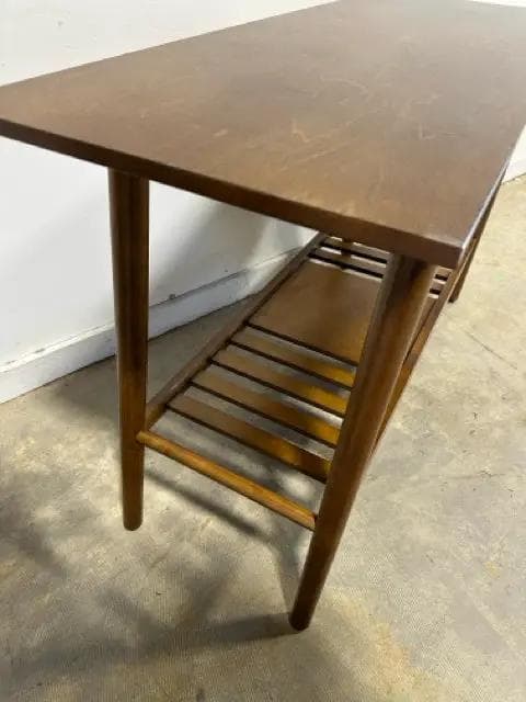 Dark Wood Console Table - Thumbnail 3