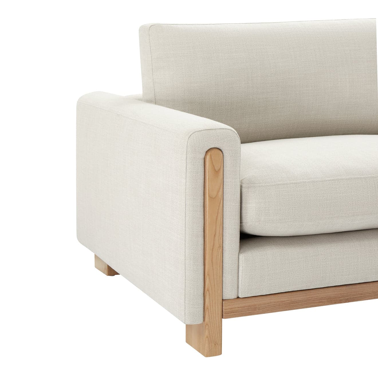 Chita Keaton Performance Fabric Beige Sofa Couch FFE-1422 - Thumbnail 8