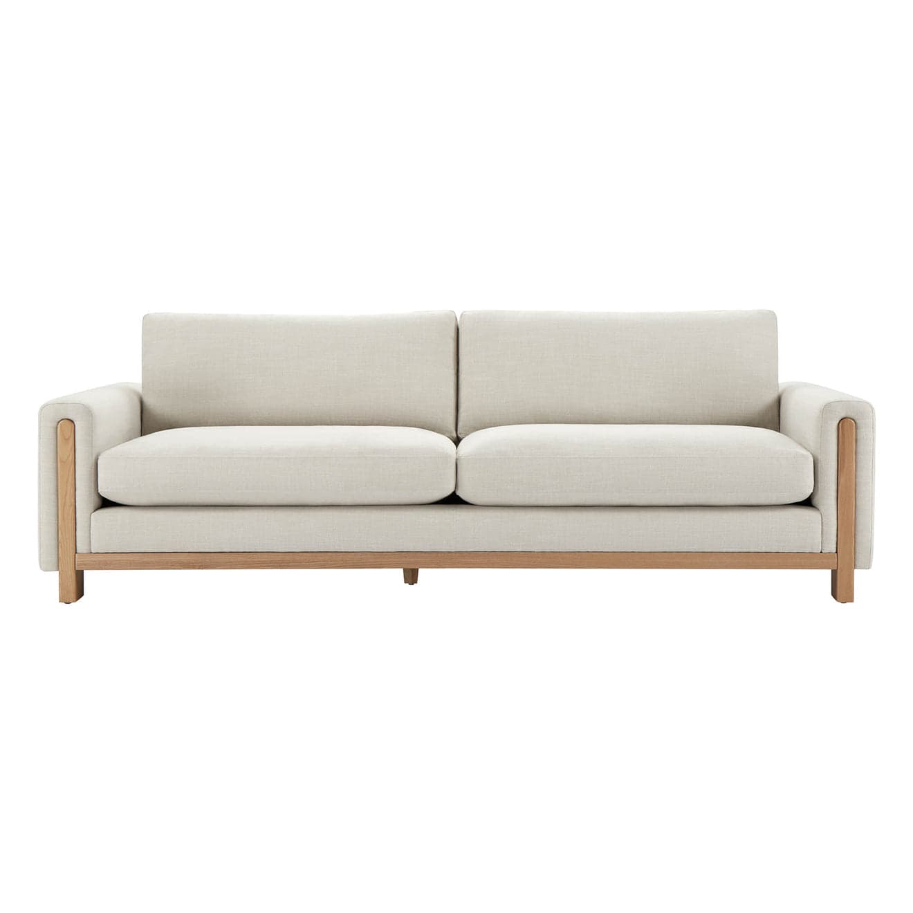 Chita Keaton Performance Fabric Beige Sofa Couch FFE-1422 - Thumbnail 7