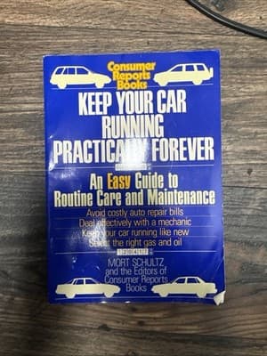 Keep Your Car Running Practically Forever Mort Schultz 1992 Paperback - Image 1