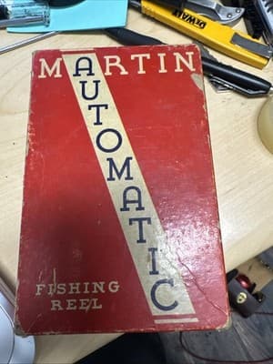 Vintage Martin Atomic Mohawk Fishing Reel 48 Reely Nice Condition - Thumbnail 2