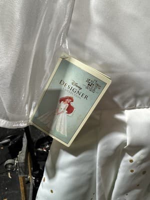 Disney Store Deluxe "Ariel" Little Mermaid Wedding Dress Grown Dress-up Costume - Thumbnail 5