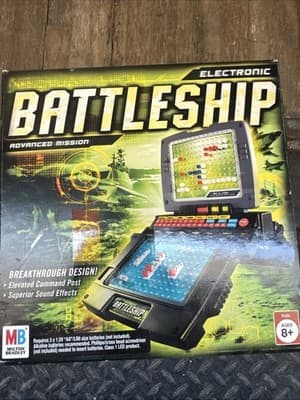 Electronic Battleship Advanced Mission Game 2005 Complete OPEN BOX - Image 1