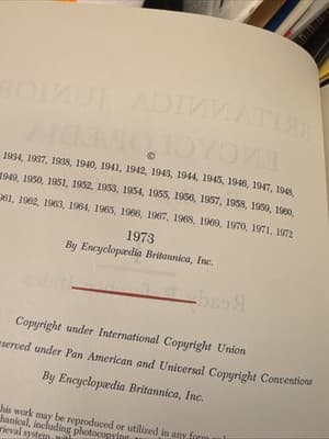 Britannica Junior Encyclopedia 1973 Complete Full Set Hard Cover Books Vintage - Thumbnail 4