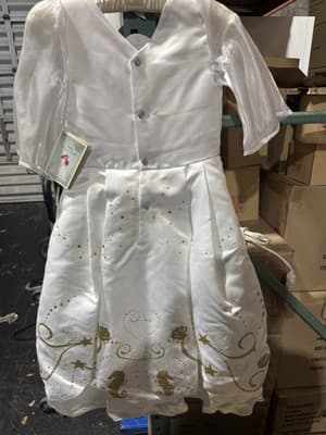 Disney Store Deluxe "Ariel" Little Mermaid Wedding Dress Grown Dress-up Costume - Image 1