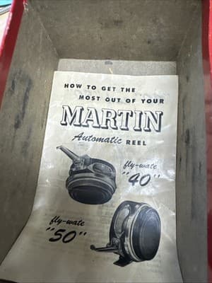 Vintage Martin Atomic Mohawk Fishing Reel 48 Reely Nice Condition - Thumbnail 4