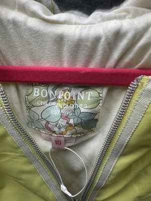 Bonpoint Girls Jacket 10 New Wind stopper - Thumbnail 3