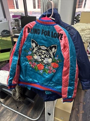 Gucci Jacket Blind for Love Size 8 - Thumbnail 5