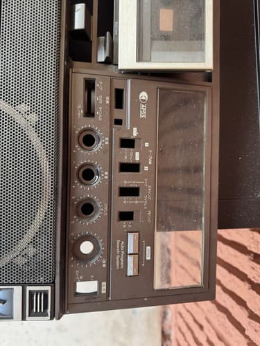 Front Cover Sharp GF-818 GF-515 GF -888 Parts Cassette Boombox - Thumbnail 3