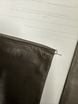 Gucci Women’s Leather gloves New Size 7 - Thumbnail 2