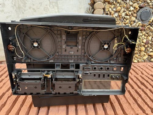 Front Cover Sharp GF-818 GF-515 GF -888 Parts Cassette Boombox - Thumbnail 7