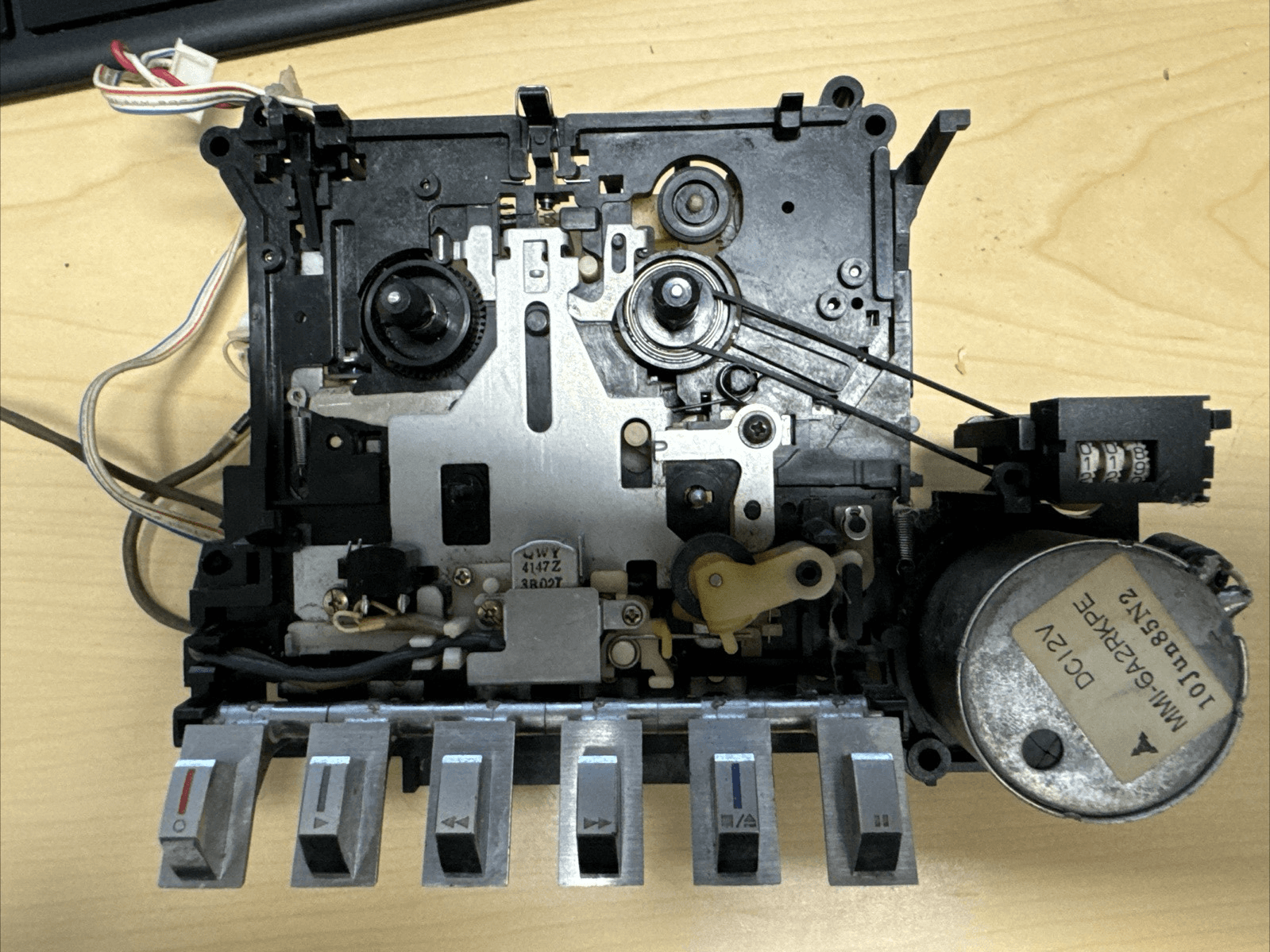 Panasonic RX-F32 BoomBox Parts National RX-F35 Cassette Mechanisms Assembled - Image 1