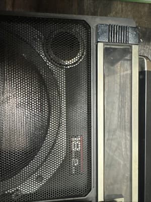 SHARP GF-505SB Boombox Front Panel Parts - Thumbnail 3