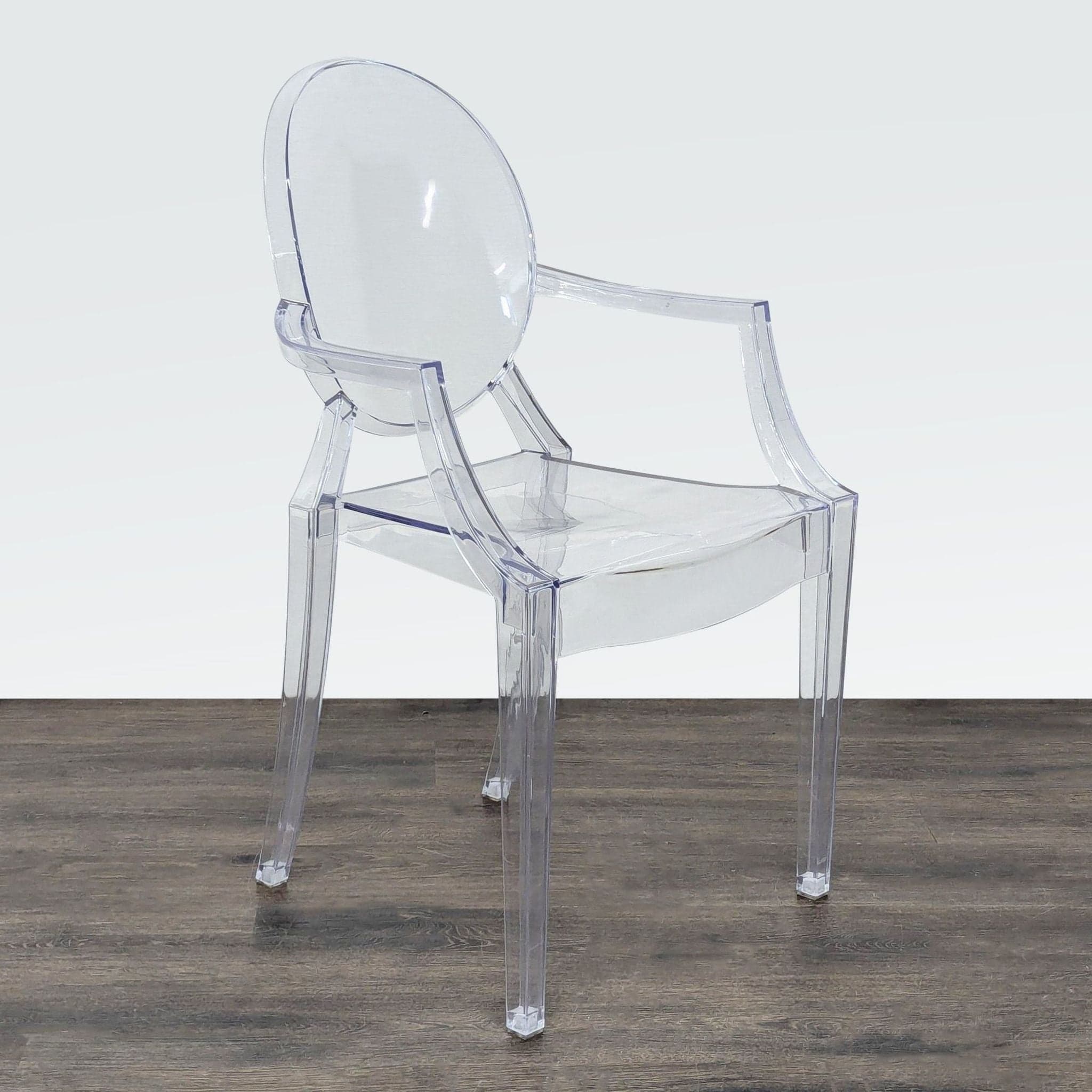 Acrylic Louis XVI Ghost Chair - Thumbnail 2