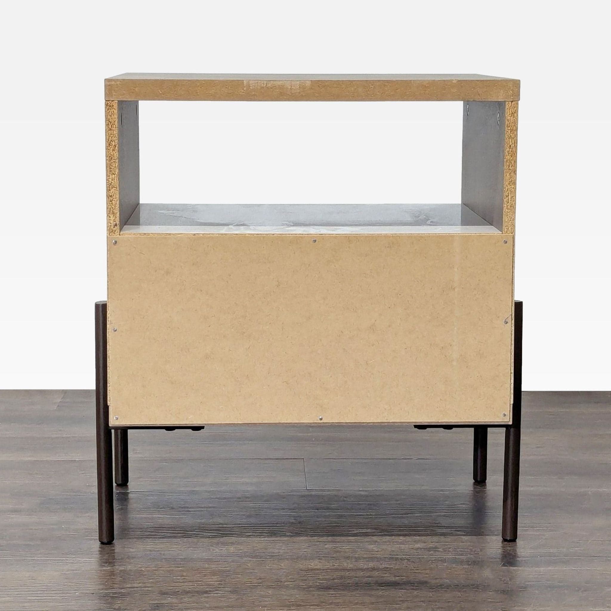 One Drawer Nightstand with Open Shelf - Thumbnail 4