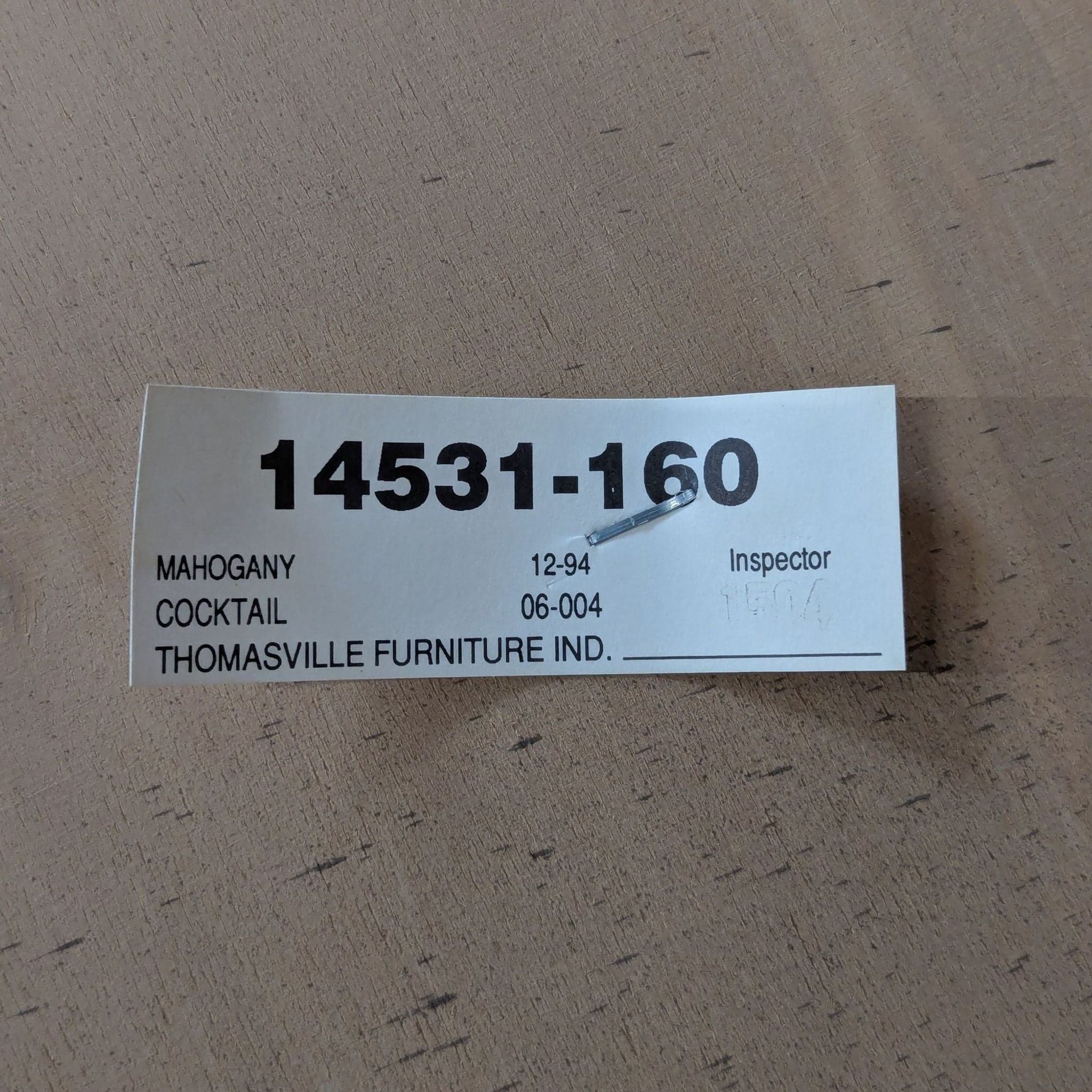 Vintage Thomasville Mahogany Coffee Table - Thumbnail 5