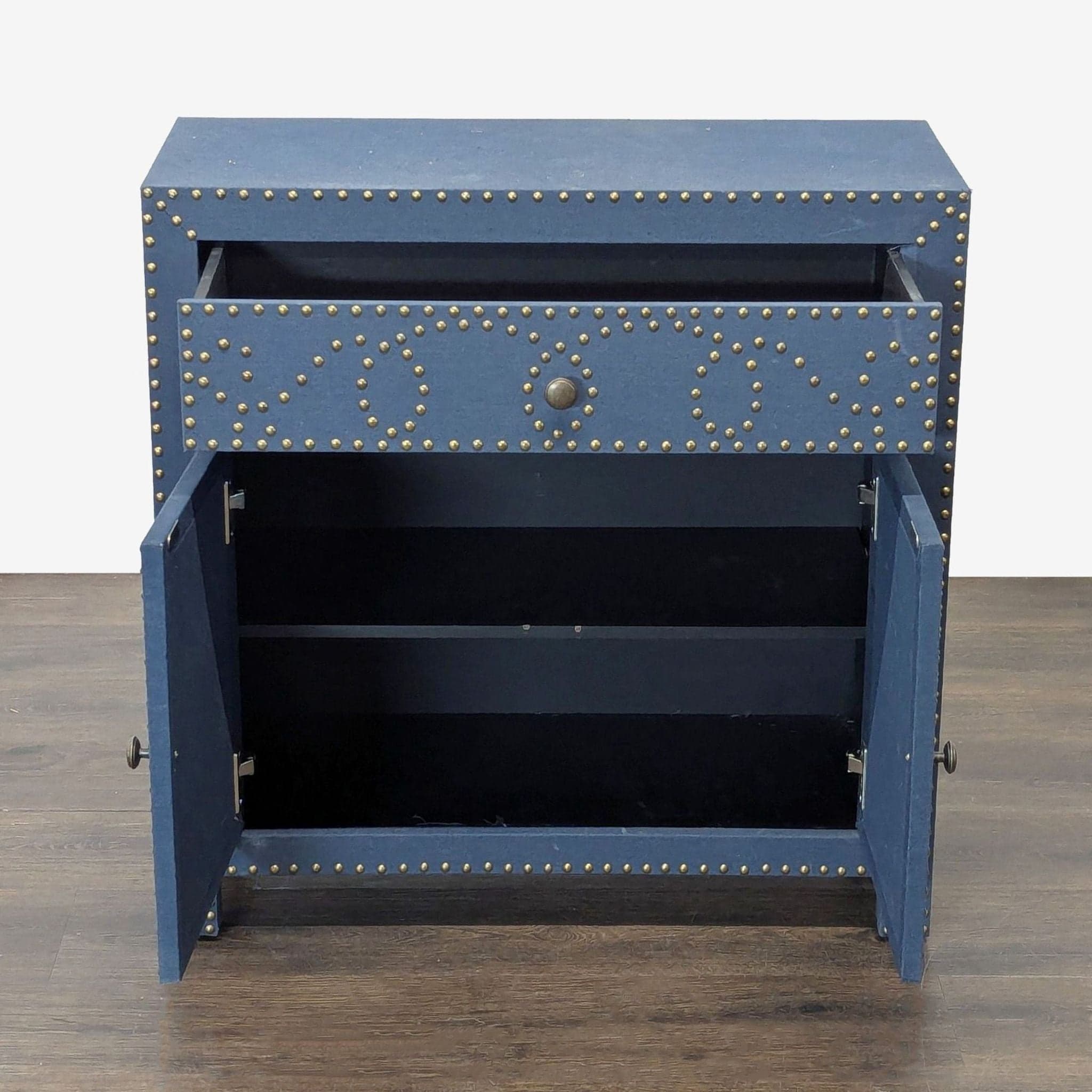 Bungalow Rose Derionna Two Drawer Accent Cabinet - Thumbnail 2