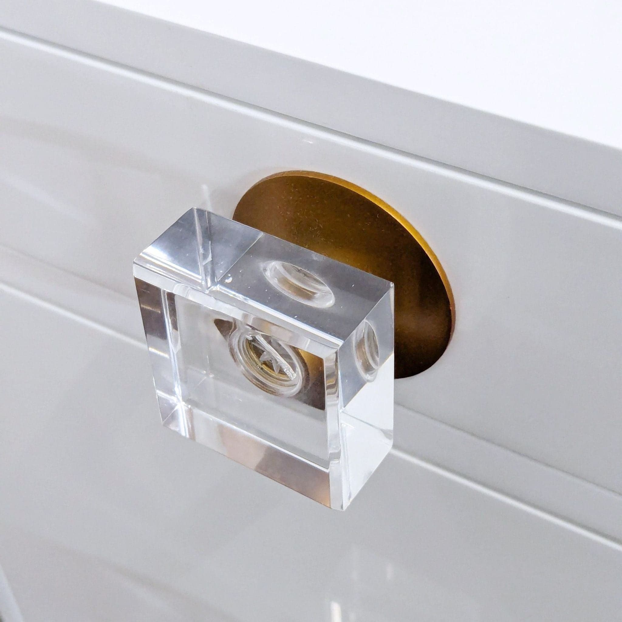 Nightstand with One Drawer and Cabinet - Thumbnail 7