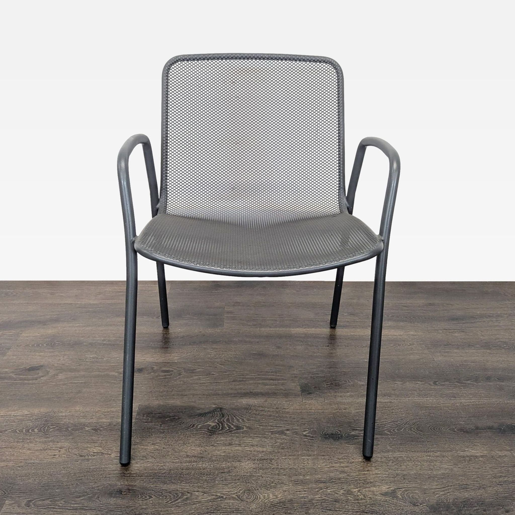 Room & Board Aruba Set of 4 Metal Mesh Armchairs - Thumbnail 2