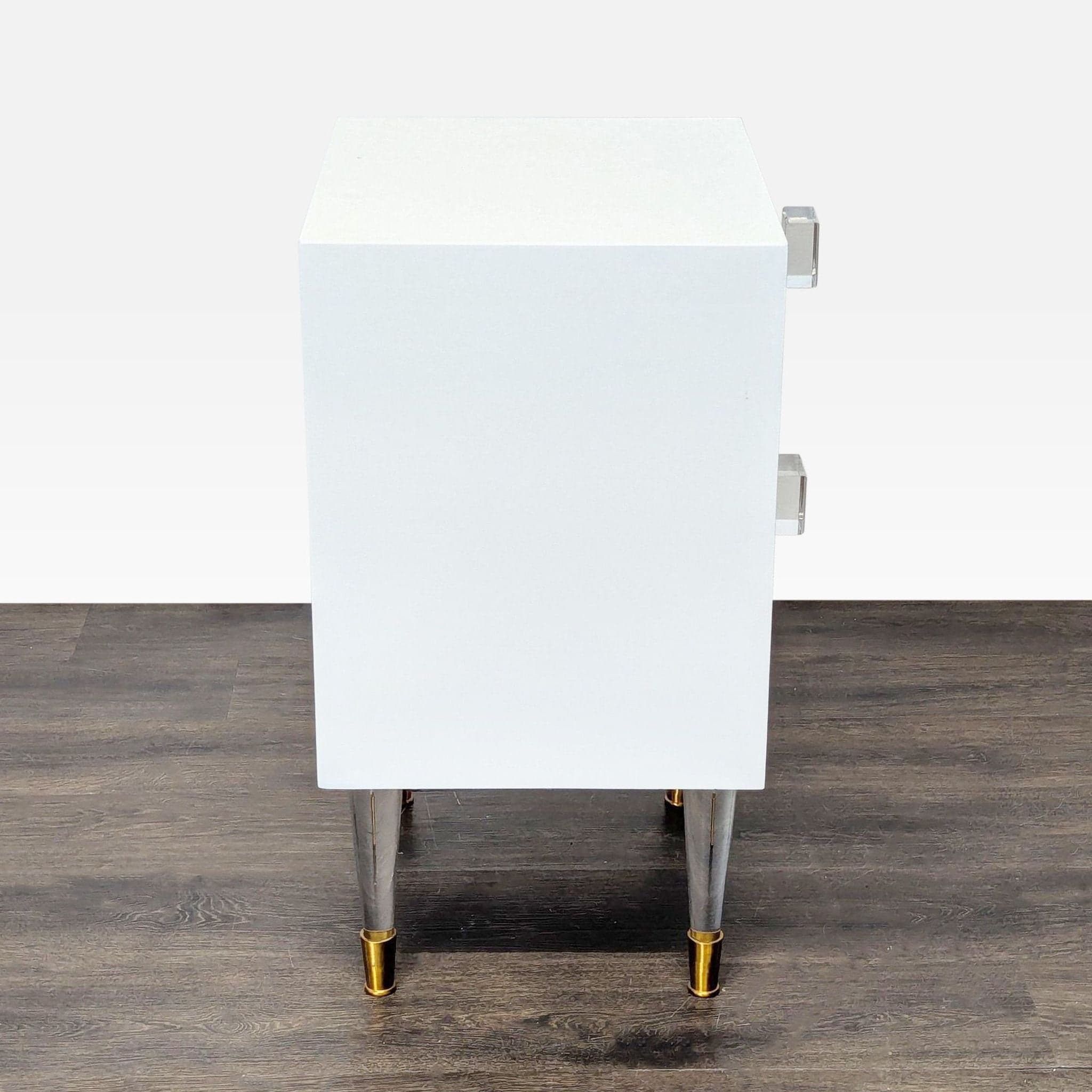 Nightstand with One Drawer and Cabinet - Thumbnail 4