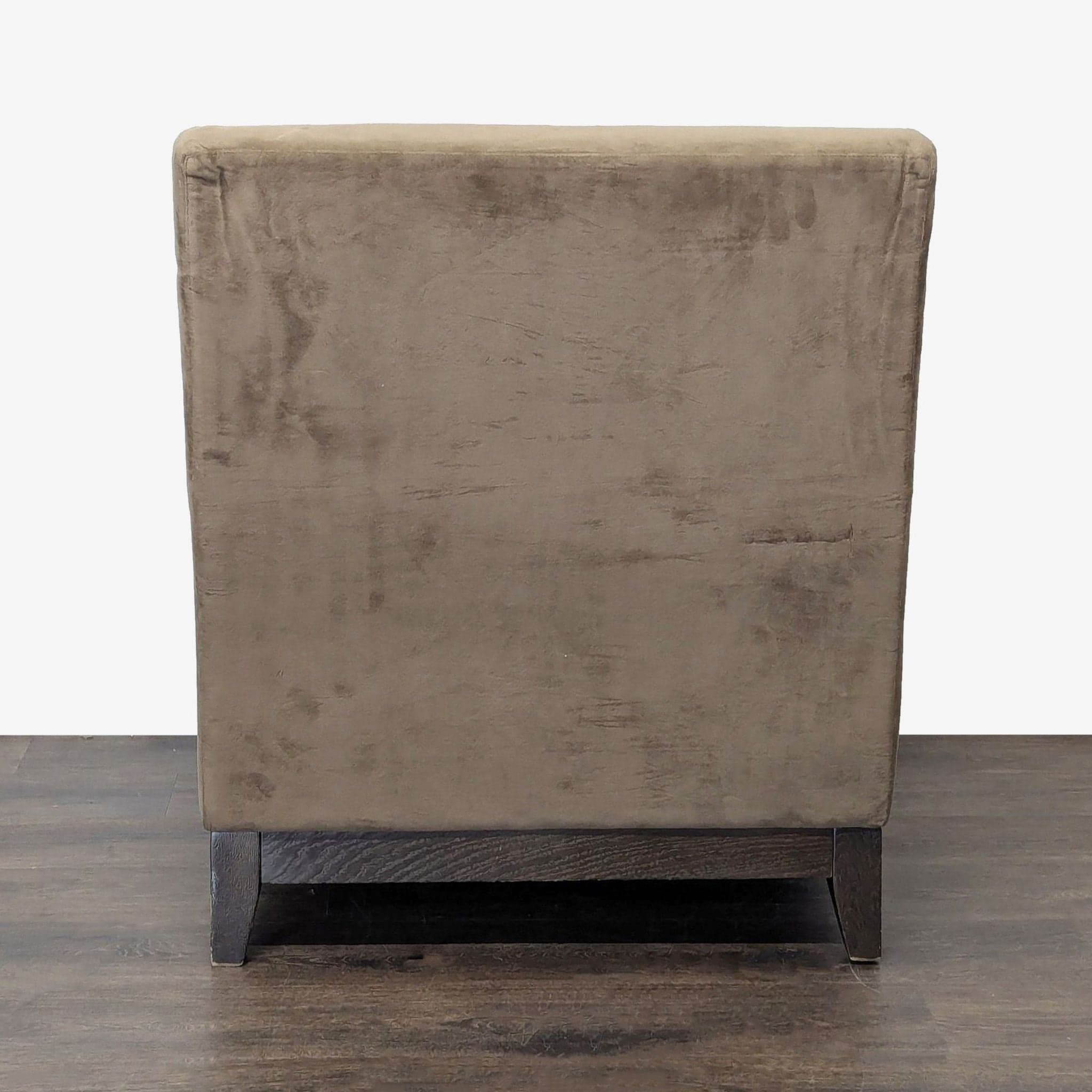 West Elm Brown Lounge Armchair – Modern and Comfortable - Thumbnail 4