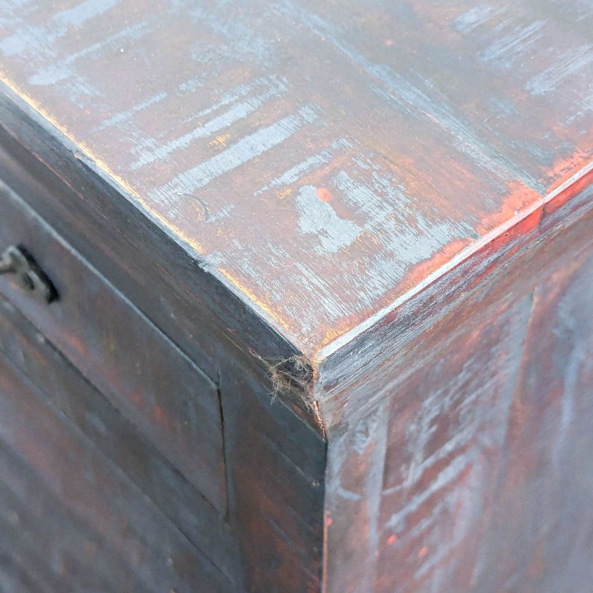 Rustic One Drawer Cabinet - Thumbnail 8