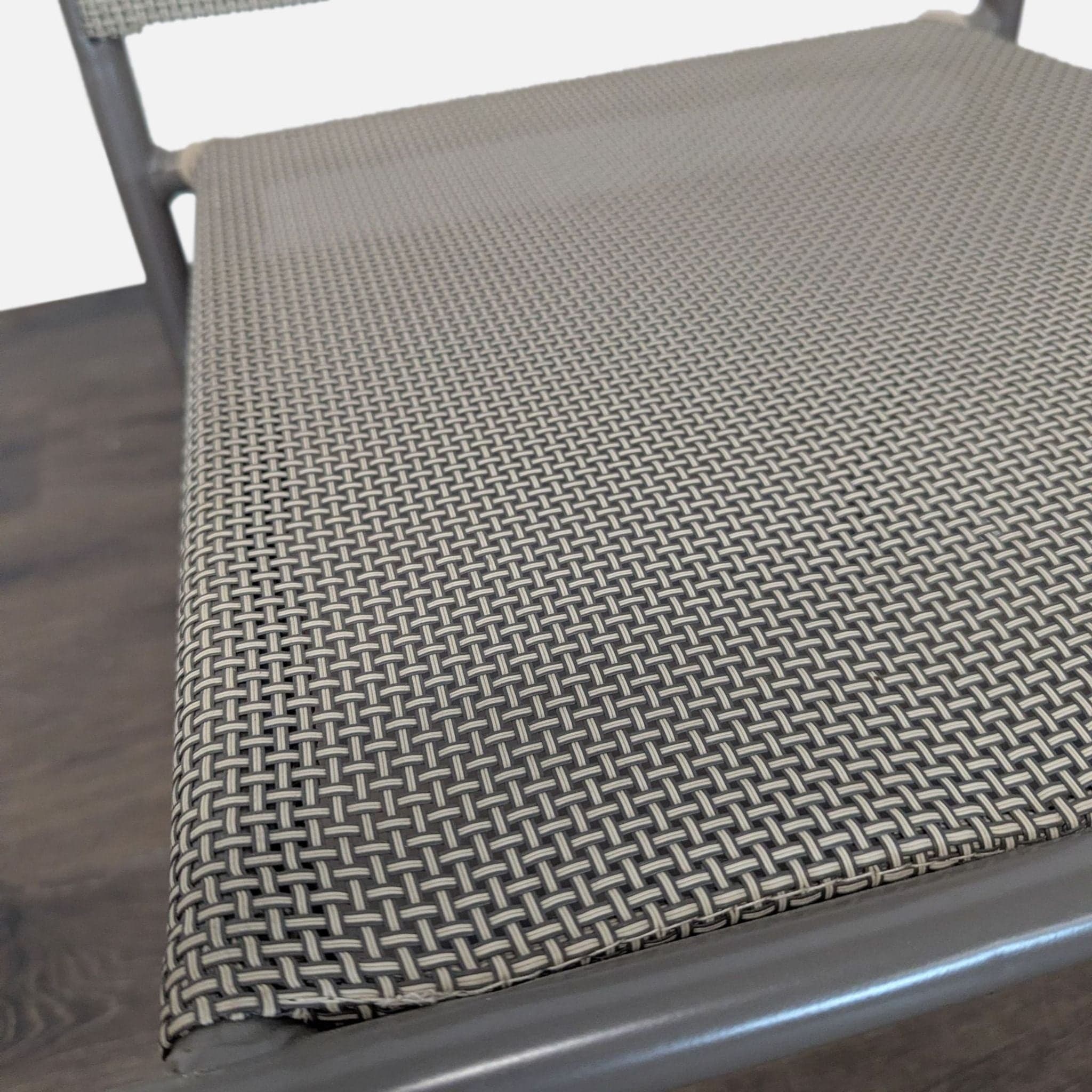 Set of 6 Modern Outdoor Chairs with Armrests - Thumbnail 9