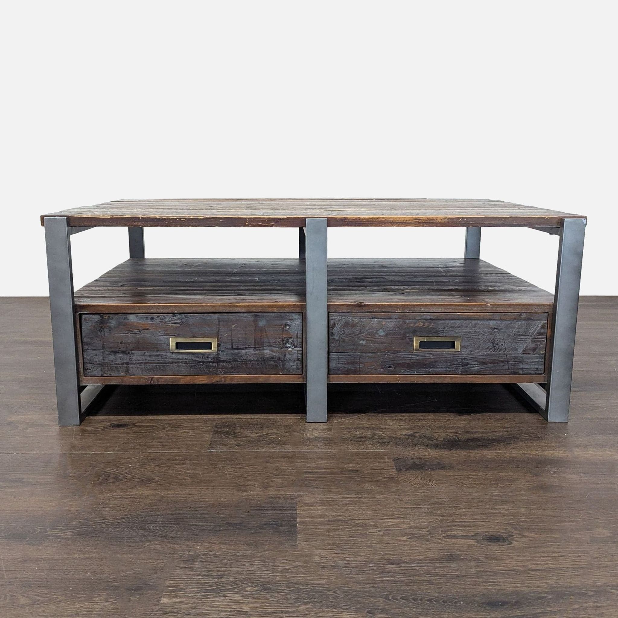 Industrial Style Coffee Table - Image 1