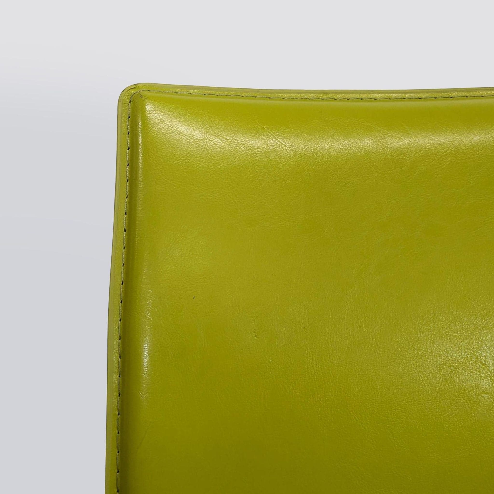 Set of Six Leather Dining Chairs - Thumbnail 10