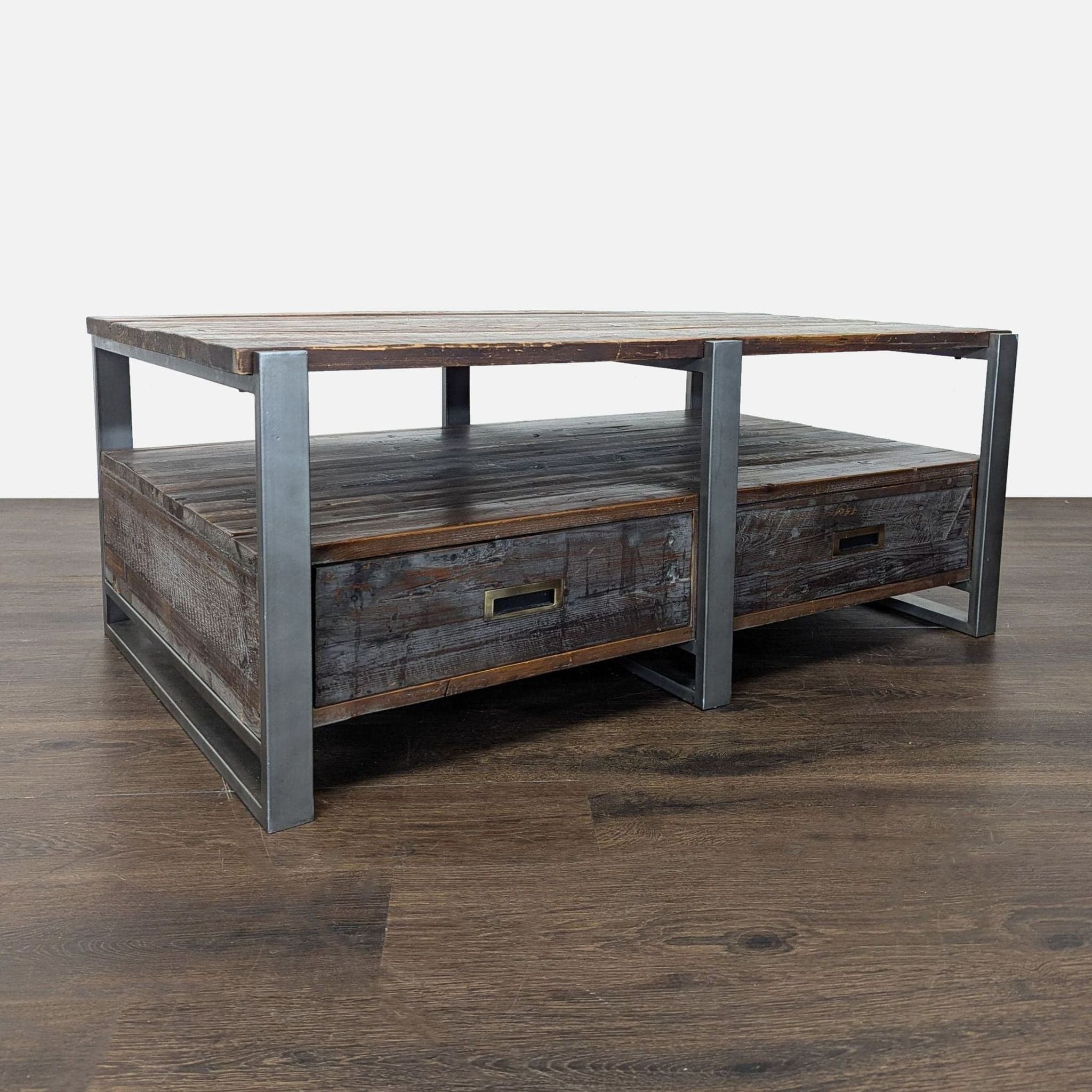 Industrial Style Coffee Table - Thumbnail 10