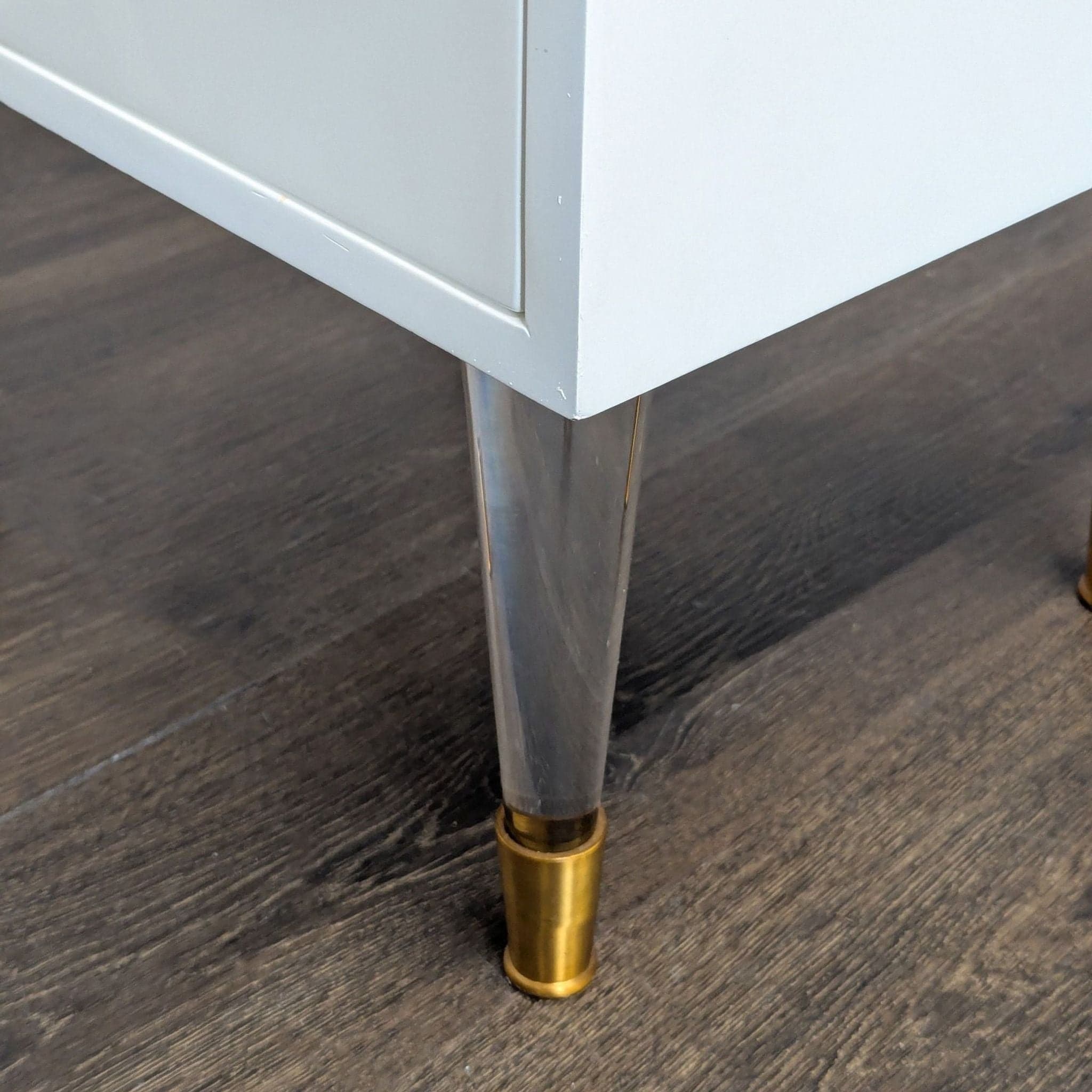 Nightstand with One Drawer and Cabinet - Thumbnail 8