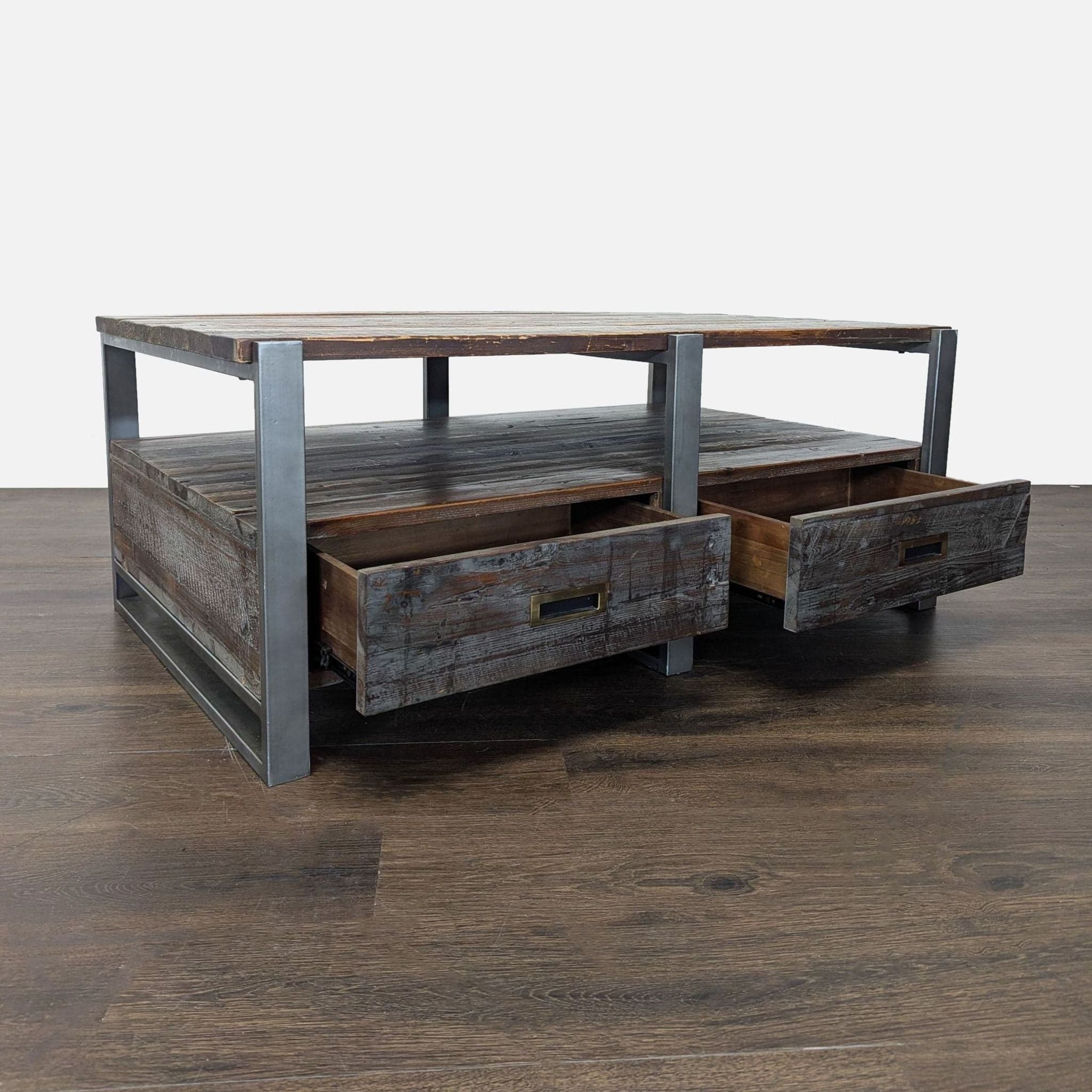 Industrial Style Coffee Table - Thumbnail 11