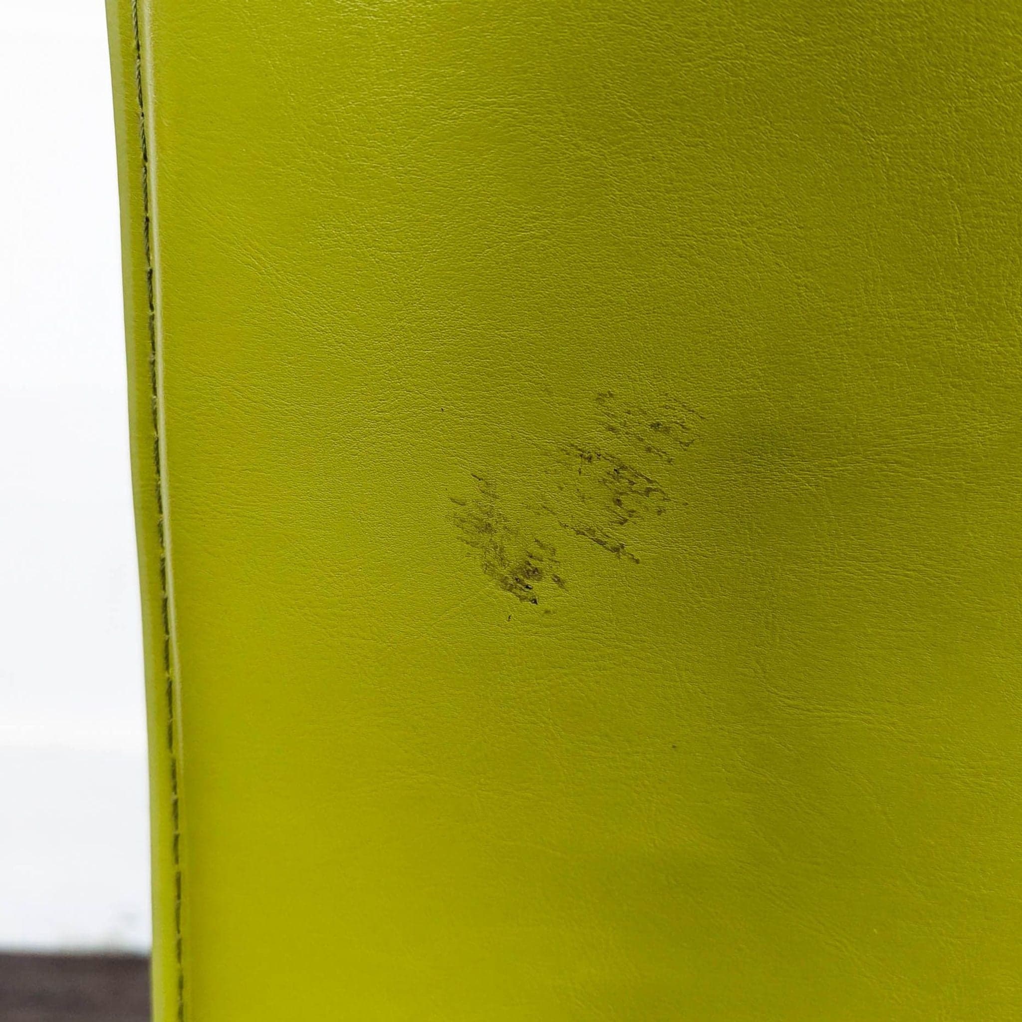 Set of Six Leather Dining Chairs - Thumbnail 11