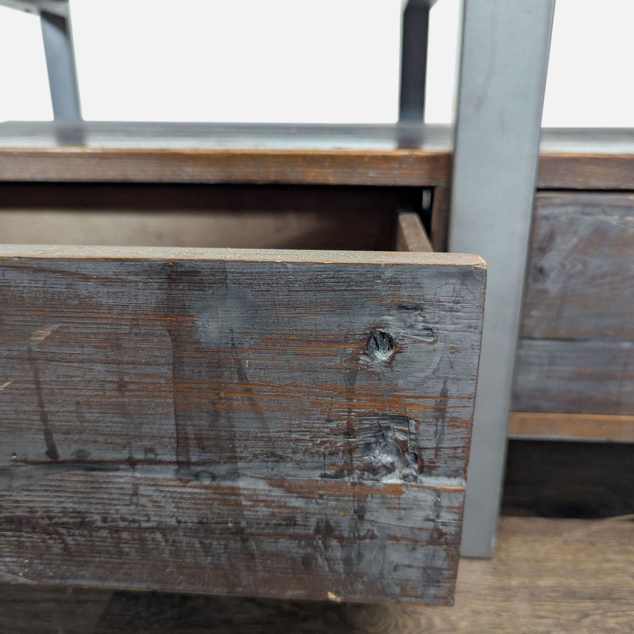 Industrial Style Coffee Table - Thumbnail 4