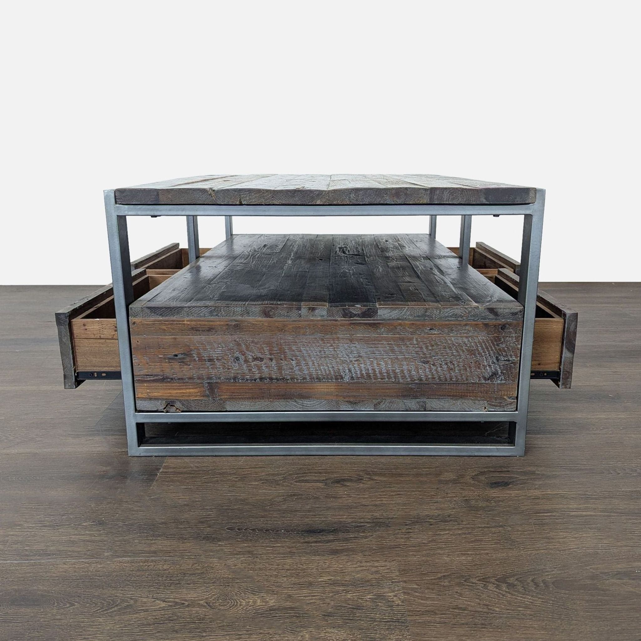 Industrial Style Coffee Table - Thumbnail 2
