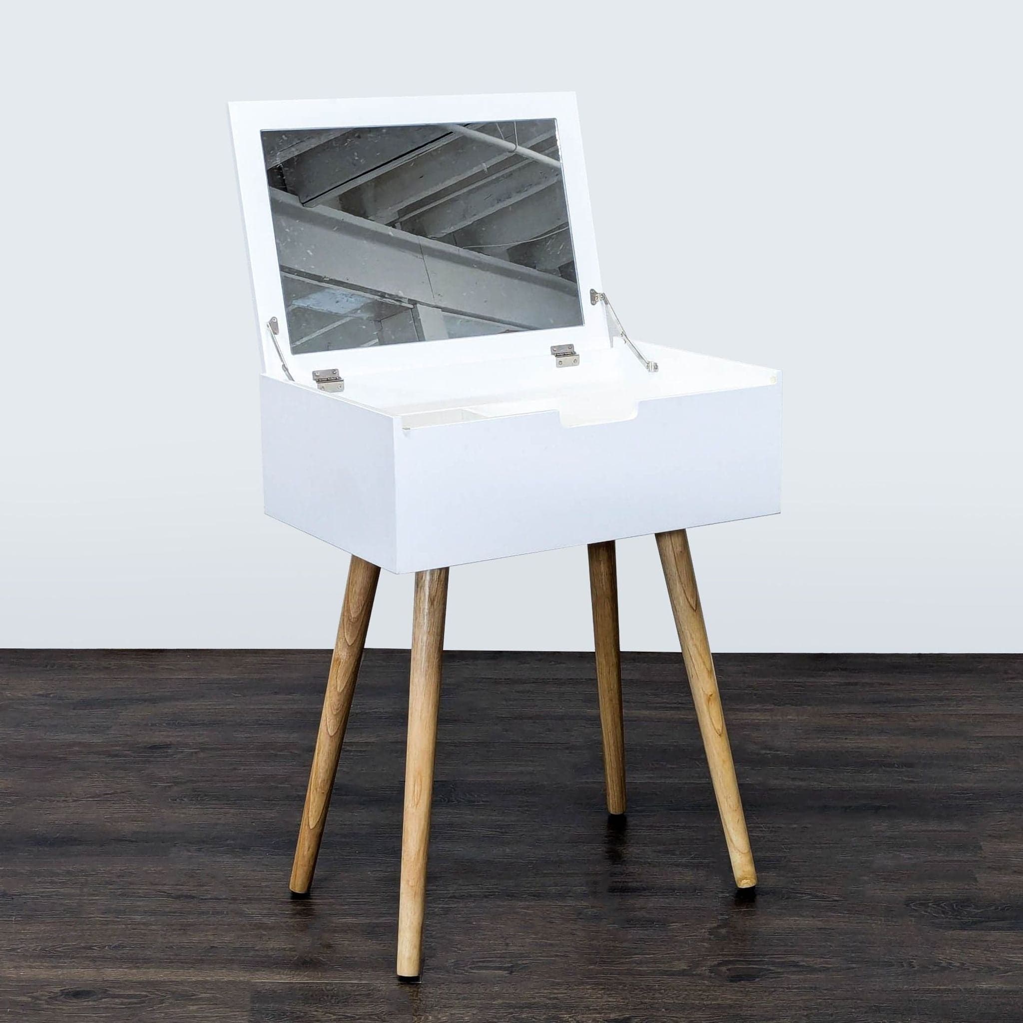 Mid-Century Style Vanity Table - Image 1