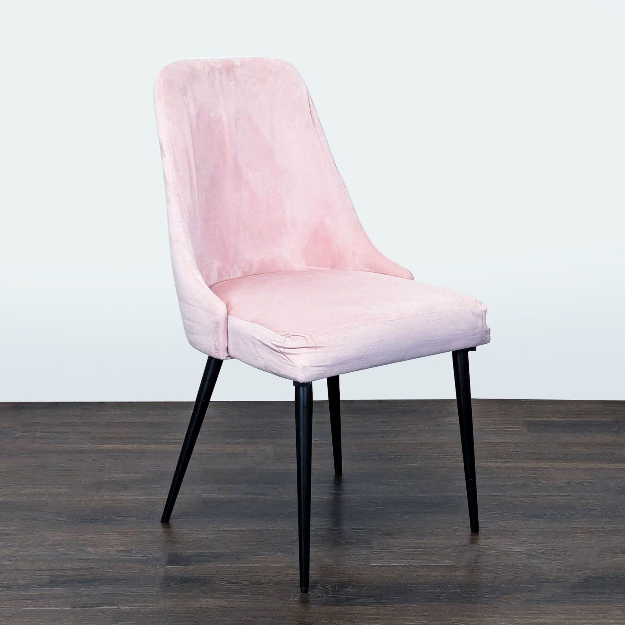 Pier One Mid-Century Style Upholstered Dining Chair - Thumbnail 2