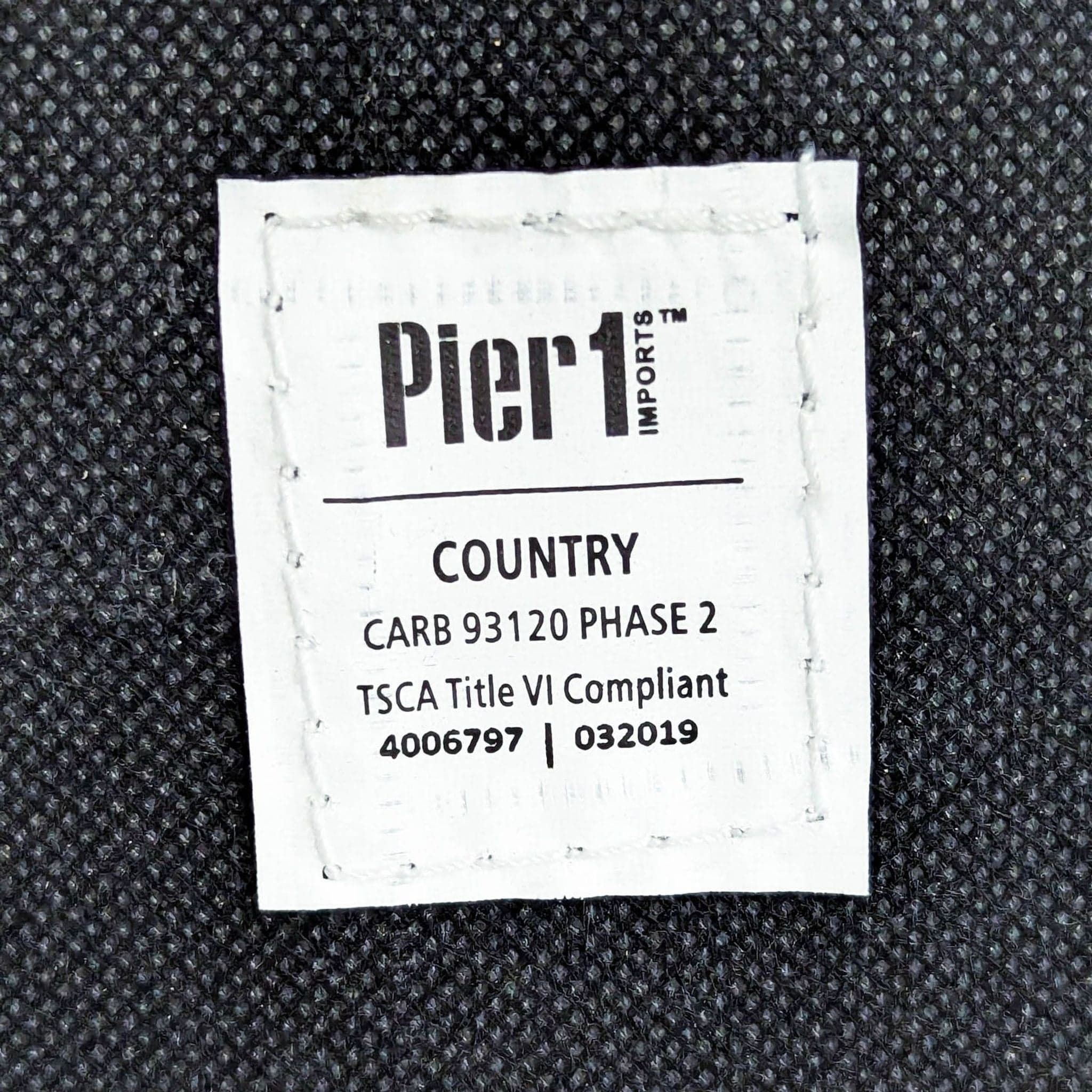 Pier One Mid-Century Style Upholstered Dining Chair - Thumbnail 8