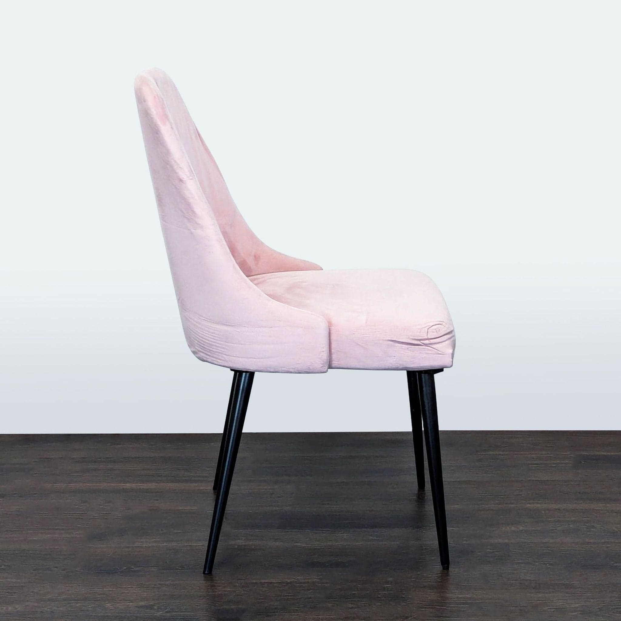 Pier One Mid-Century Style Upholstered Dining Chair - Thumbnail 3