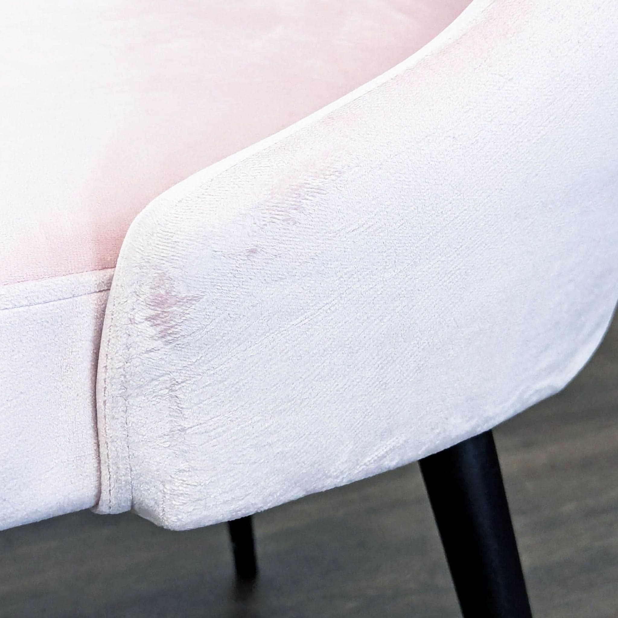 Pier One Mid-Century Style Upholstered Dining Chair - Thumbnail 6